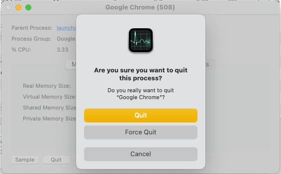 Quit vs Force Quit
